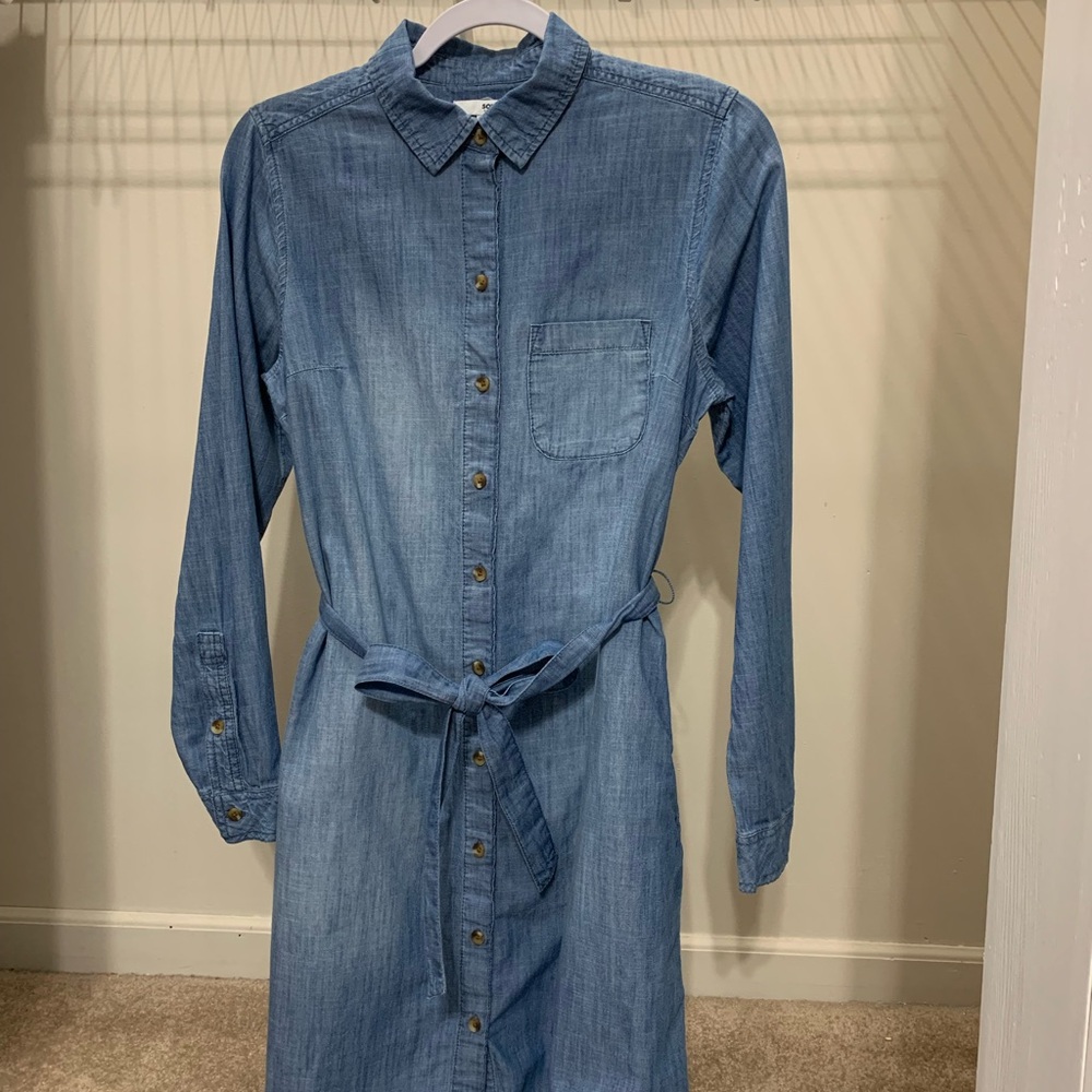 Women’s Sonoma Goods for Life Long Sleeve Dress in Denim